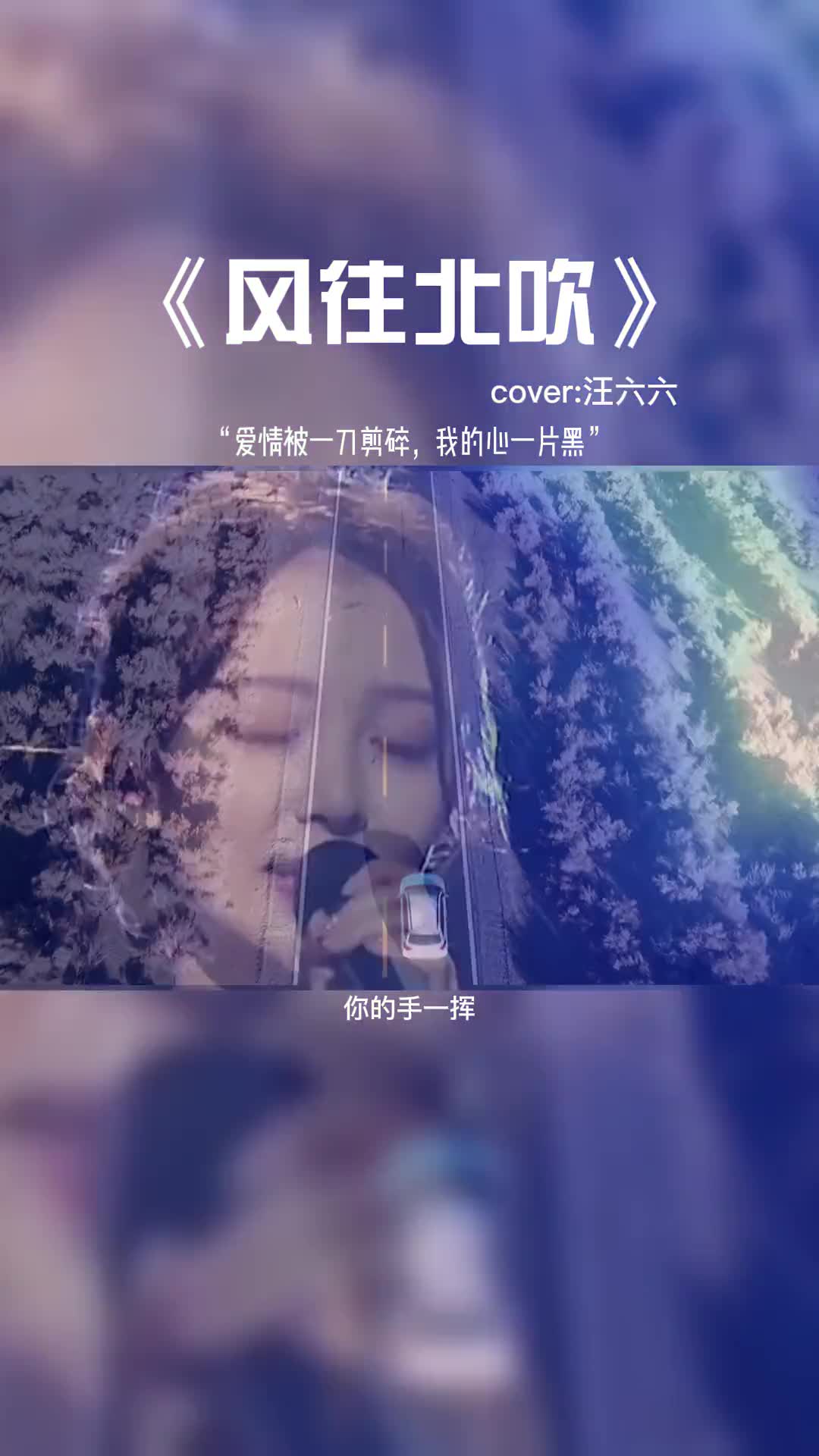 爱情被一刀剪碎，我的心一片黑。#音乐 #音乐分享 #伤感音乐 #抖音热歌